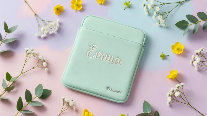 Custom Name Kindle Sleeve by Satechi